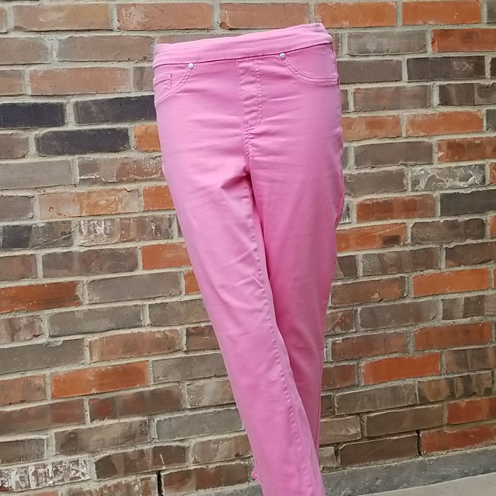 Tribal Pink Ankle & Cropped Jeans